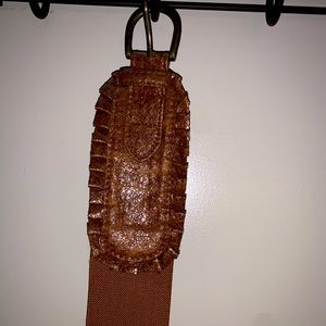 Stretchy dressy belt approx 46”